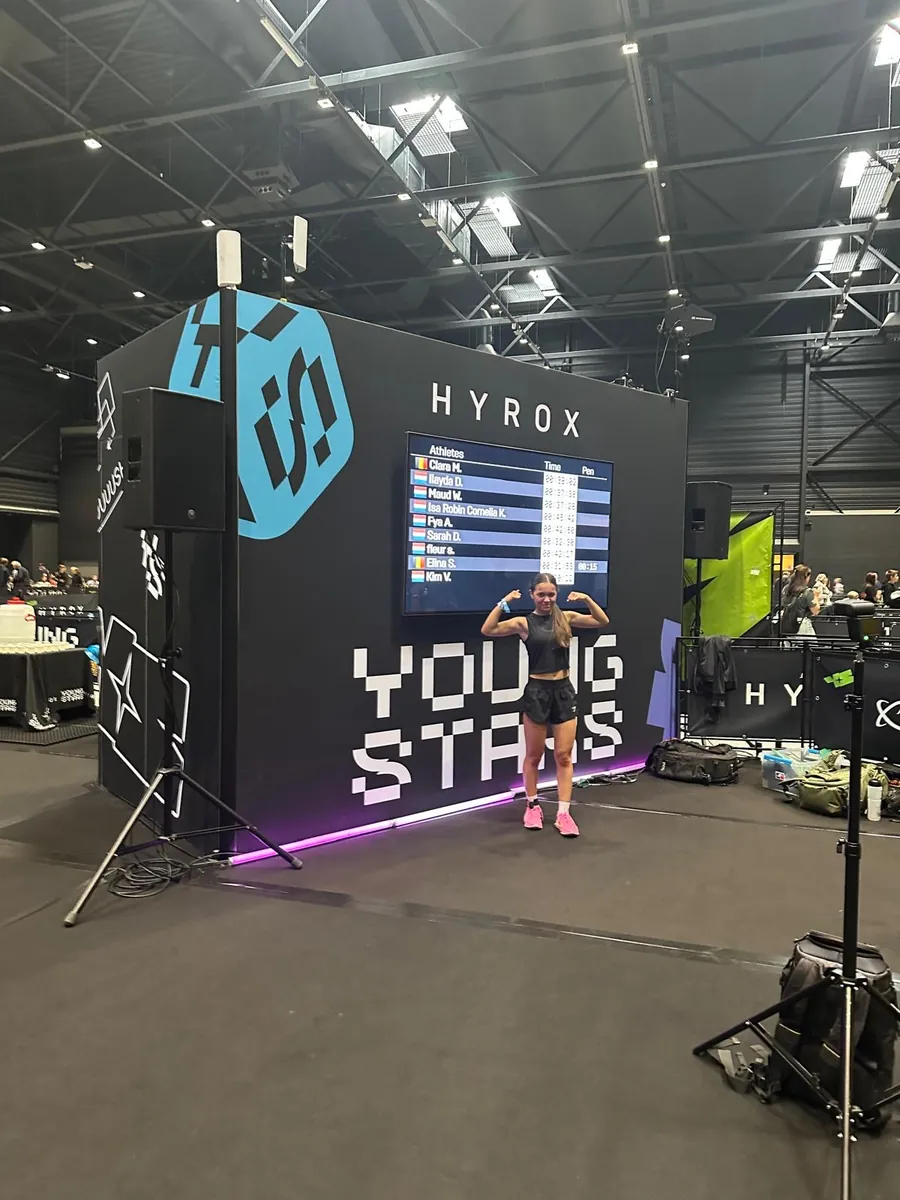 Ilayda Durahim na haar YoungStars-race bij HYROX Maastricht 2026